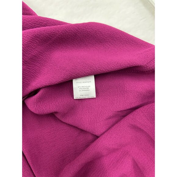 41 Hawthorn Morey Split Neck Short Sleeve Blouse Pink Large NWT - Picture 8 of 11